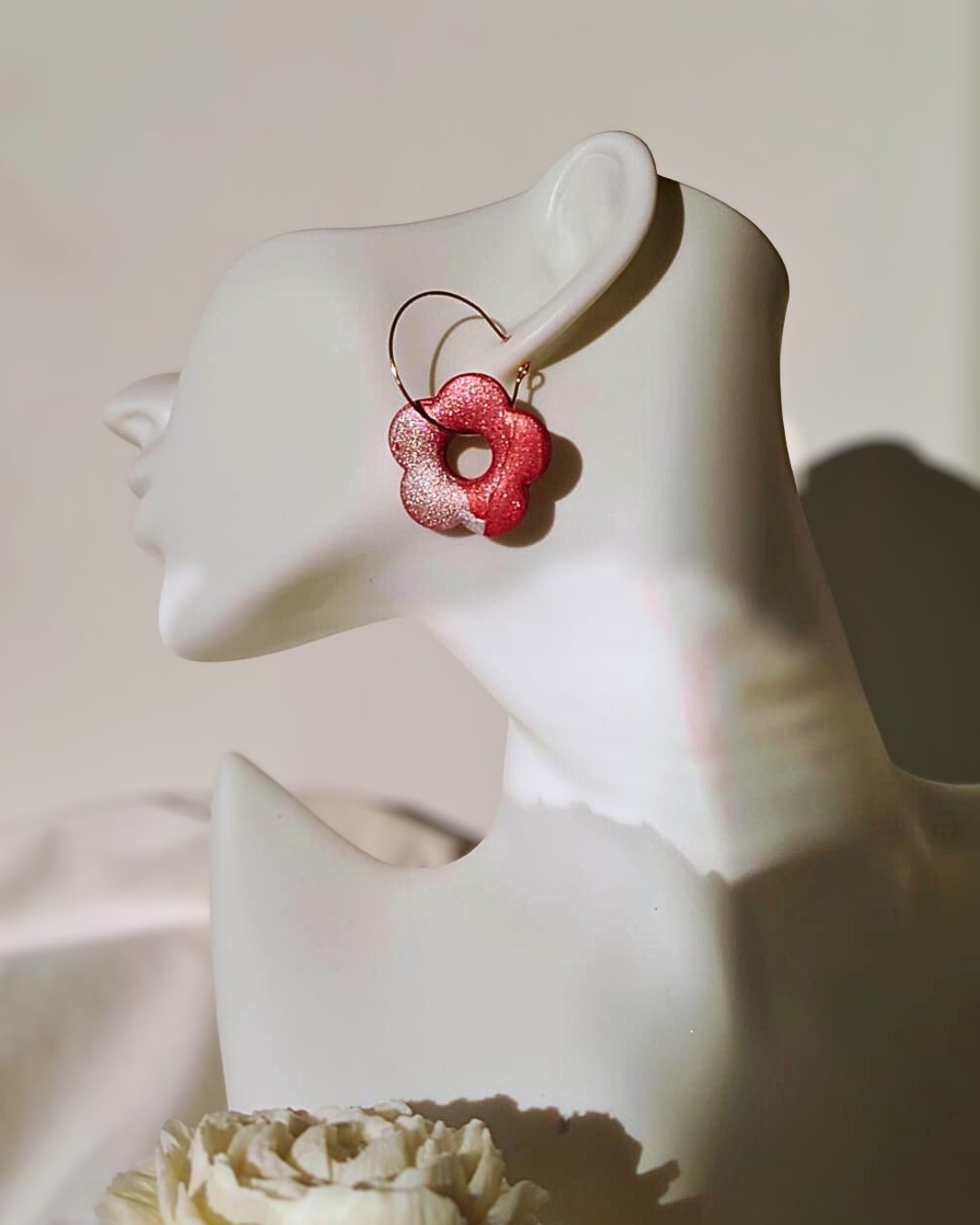 Viseće cvijeće - Unikatne naušnice