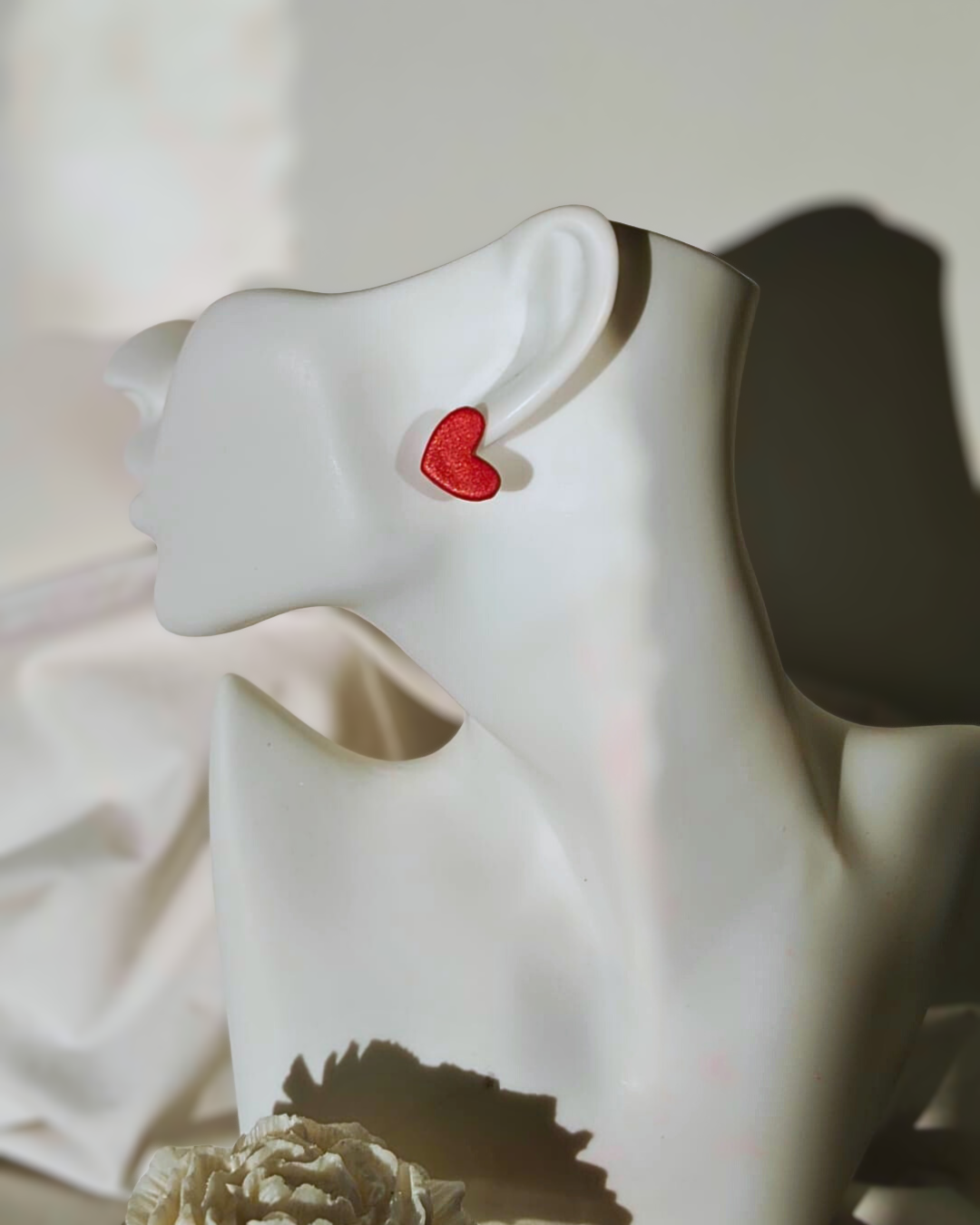 Srce - Valentinovo naušnice - razne boje