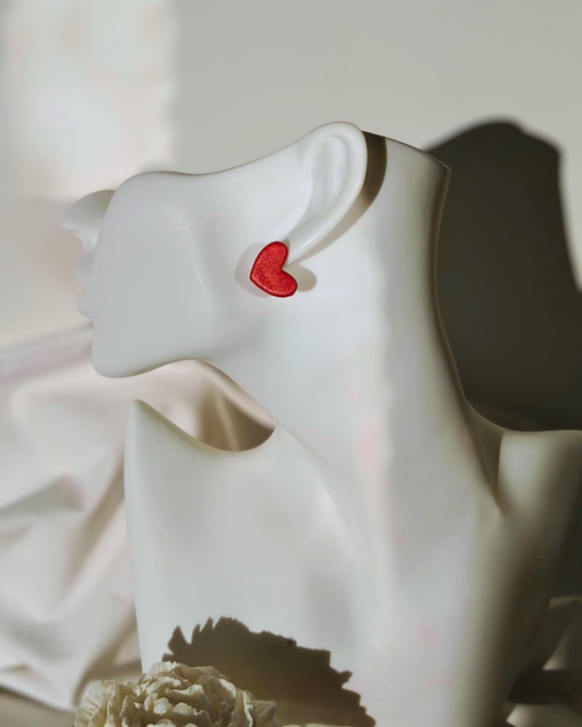 Srce - Valentinovo naušnice - razne boje