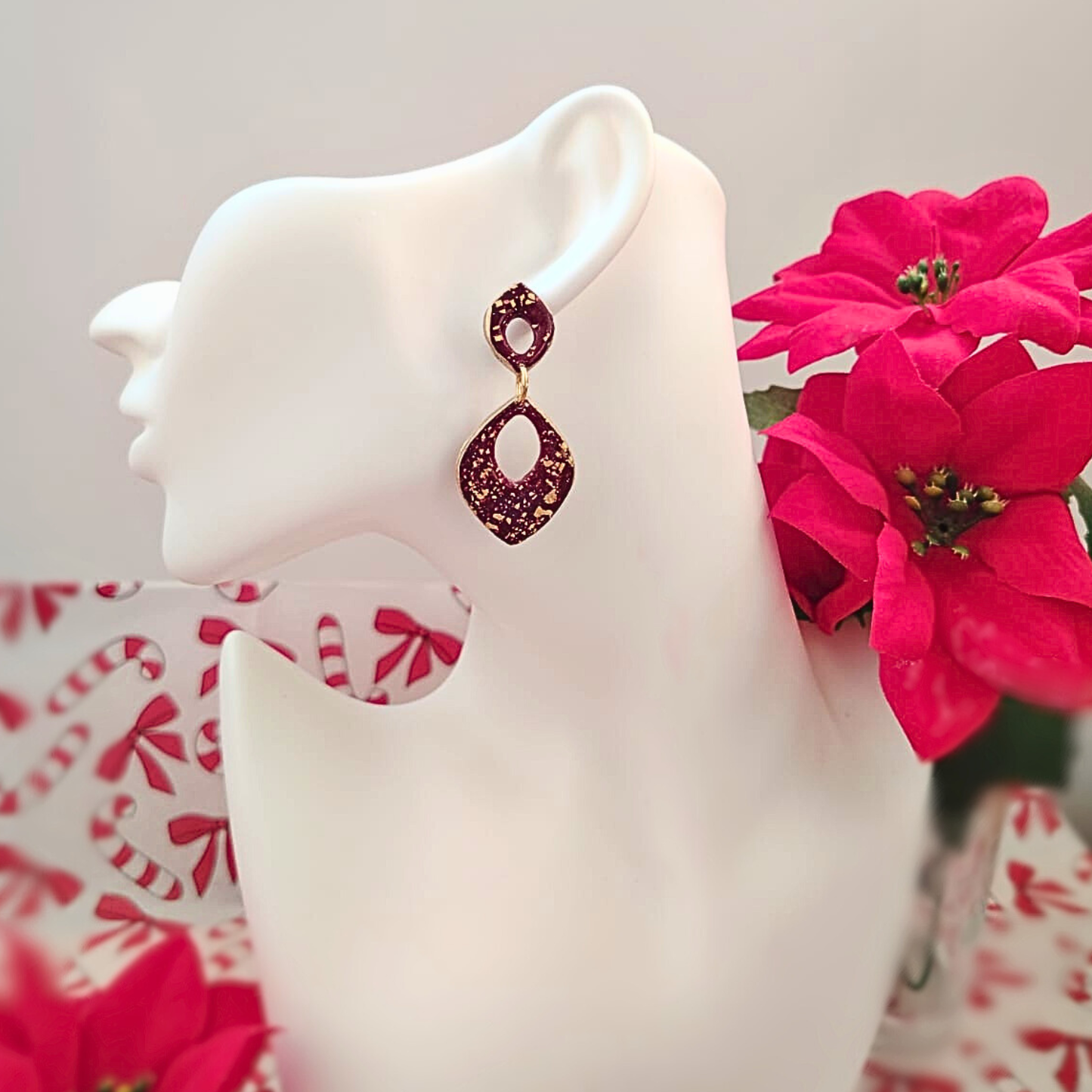 Aurora Drop - Red Gold – ručno rađene od gline